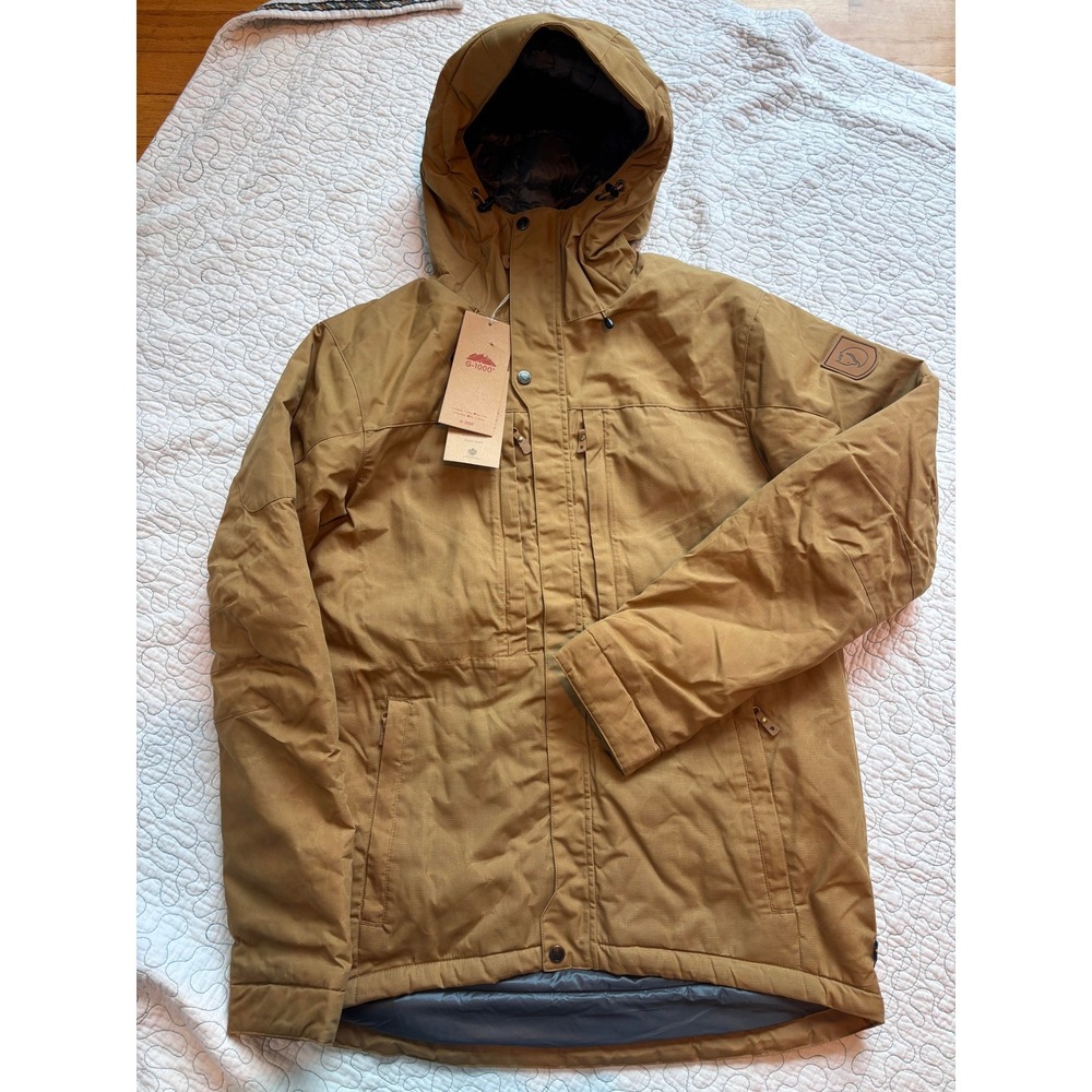 Fjallraven Skogso Padded Jacket Buckwheat Brown Mens Medium